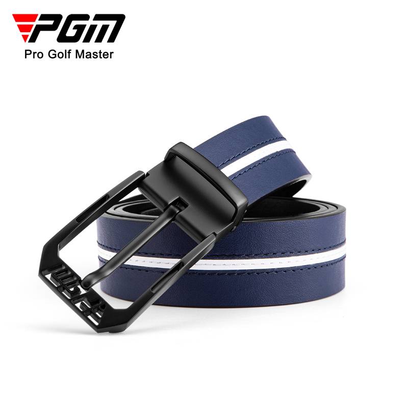 PGM golf belt men's gift box installed cowhide sports belt luxury alloy buckle head pants band