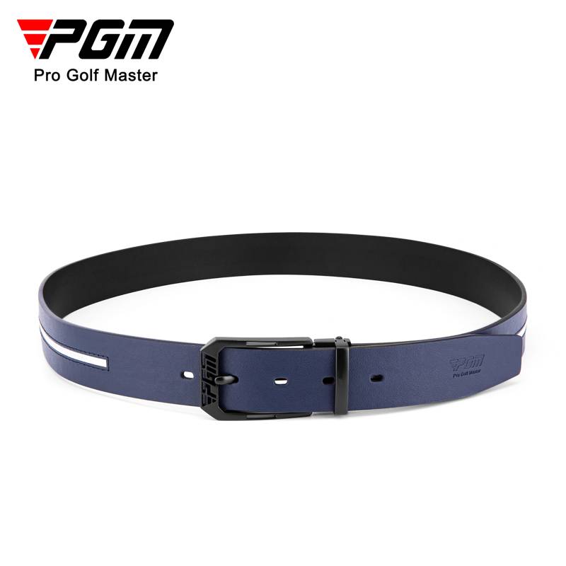 PGM golf belt men's gift box installed cowhide sports belt luxury alloy buckle head pants band
