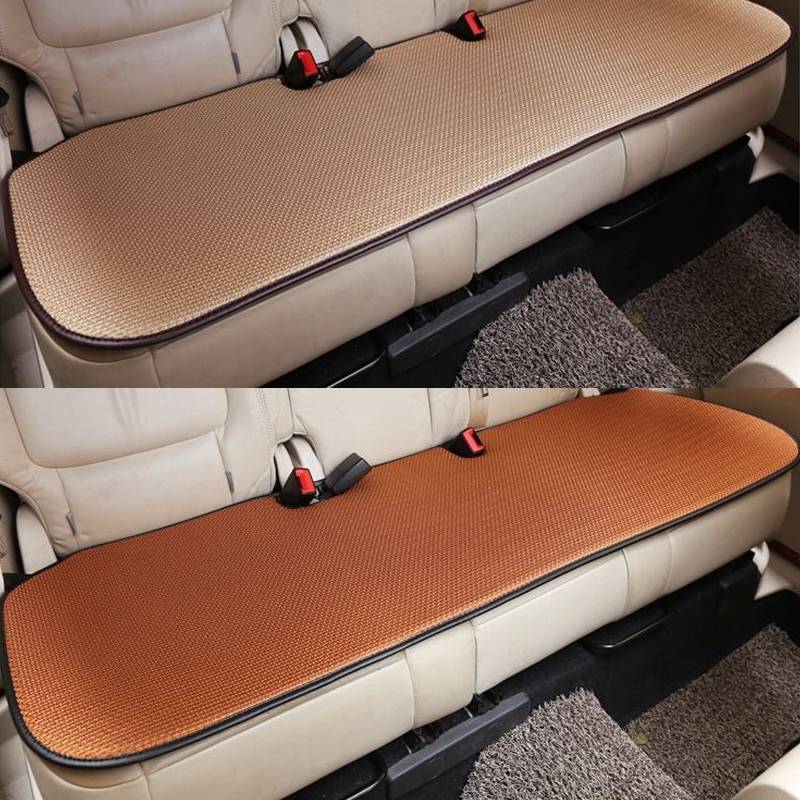 Ice silk car cushion new model free binding four seasons universal cold pad seat pads, chairs, no back, back three -piece back row long strip