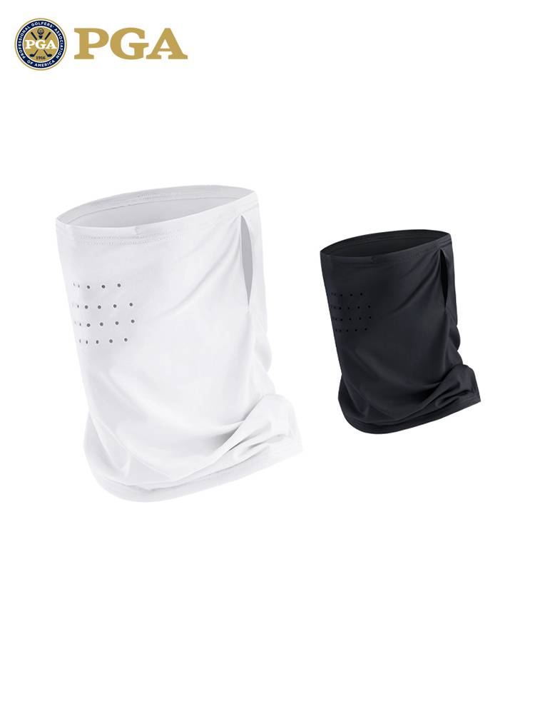American PGA golf sunscreen mask men's outdoor shading sports cool ice silk elastic mask bleating bangs