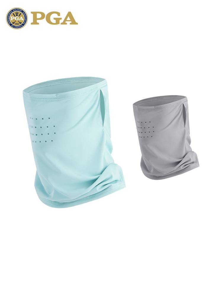 American PGA golf sunscreen mask men's outdoor shading sports cool ice silk elastic mask bleating bangs