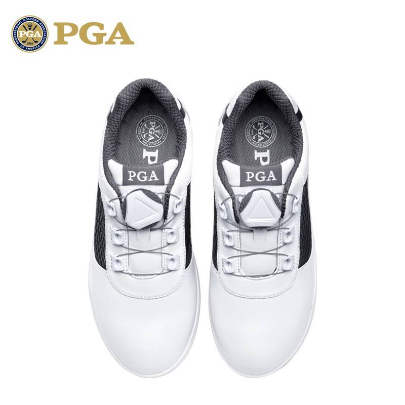 American PGA new product golf children's sneakers boys girl waterproof shoes rotating shoelaces lightweight cushioning