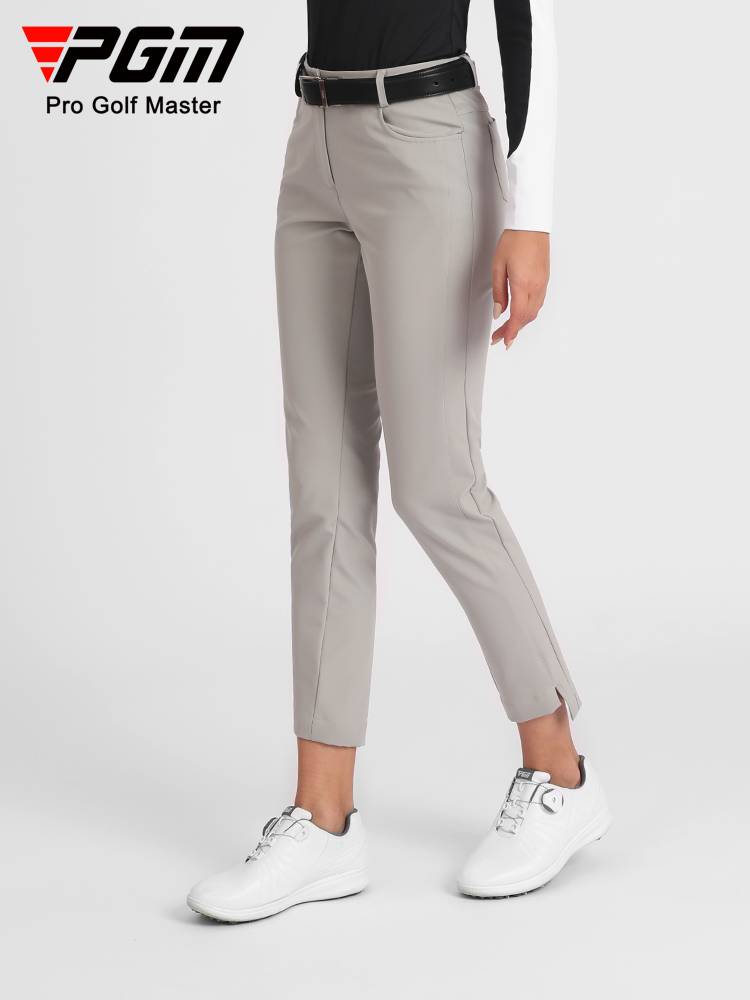 PGM golf pants, girls summer slimming thin women's new high bombolon pants clothing nine -point pants