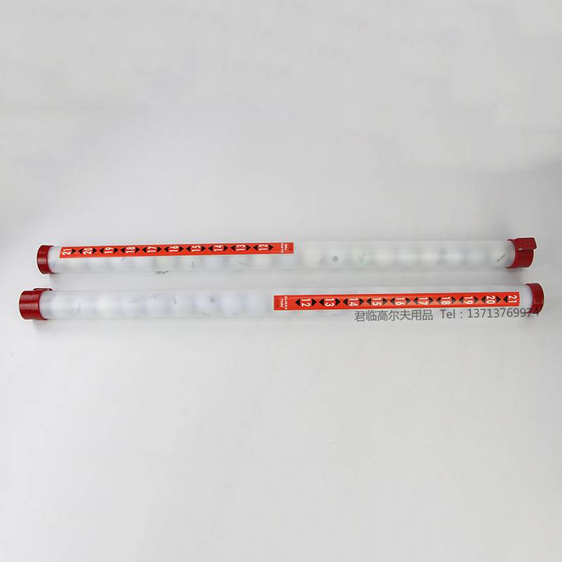 New golf picking ball picker pickuper pickuper pickuper ball picking the ball and fishing pipe with the scale can be equipped with 21 grains to bended without bending