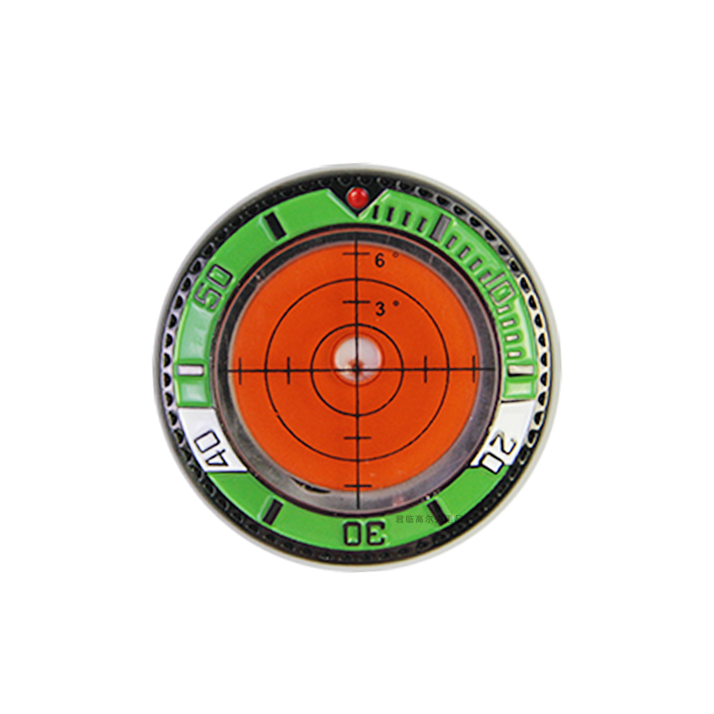 New Golf Double-Direct Horizontal Degrees Mark Fruit Ridge Point ABS Plastic Mark Golf Supplies