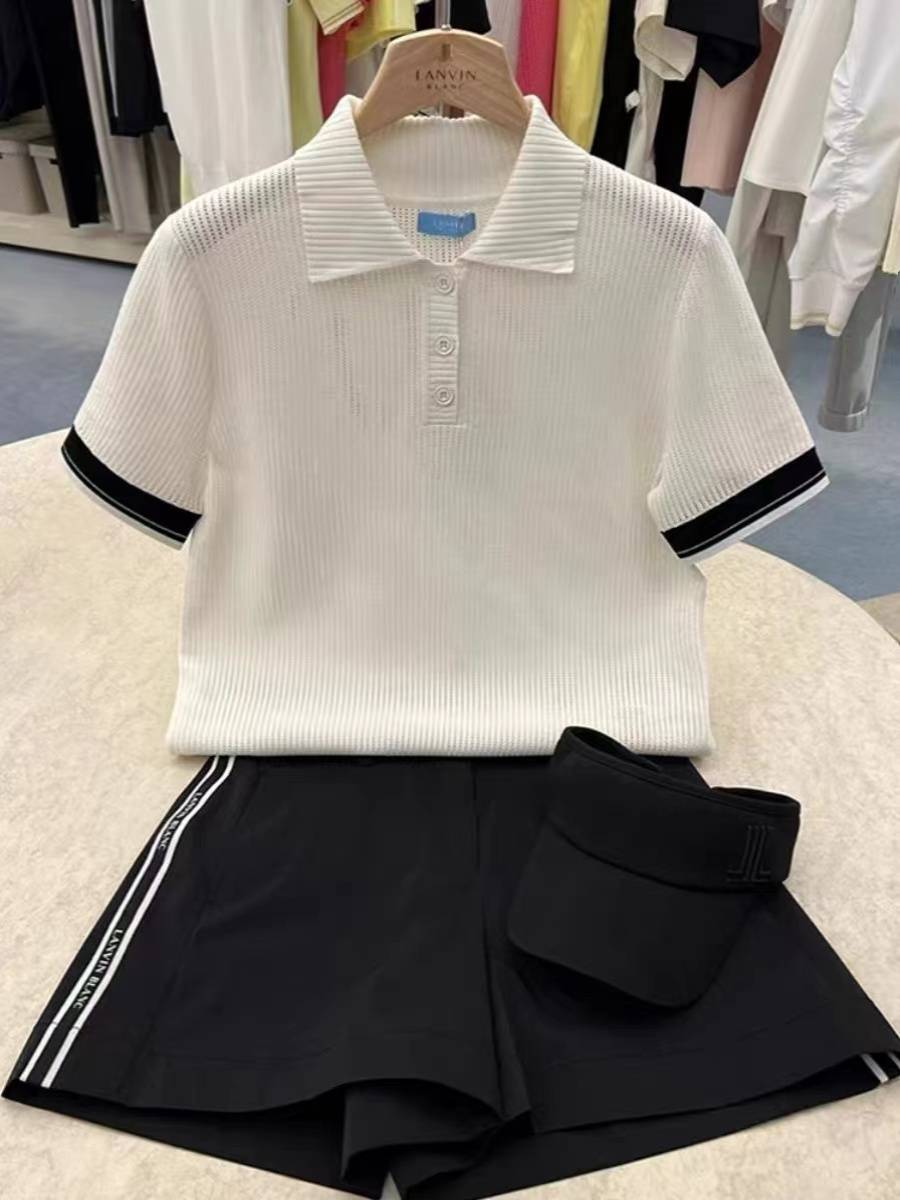 GOLF WOMEN'S NEW SUMMER KNITTING SHIRTS T-SHIRTS FLIPPING OUT OF THEIR AIR SHIRTS