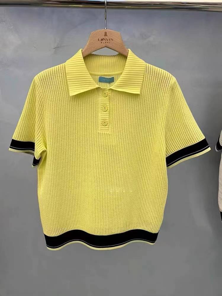 GOLF WOMEN'S NEW SUMMER KNITTING SHIRTS T-SHIRTS FLIPPING OUT OF THEIR AIR SHIRTS
