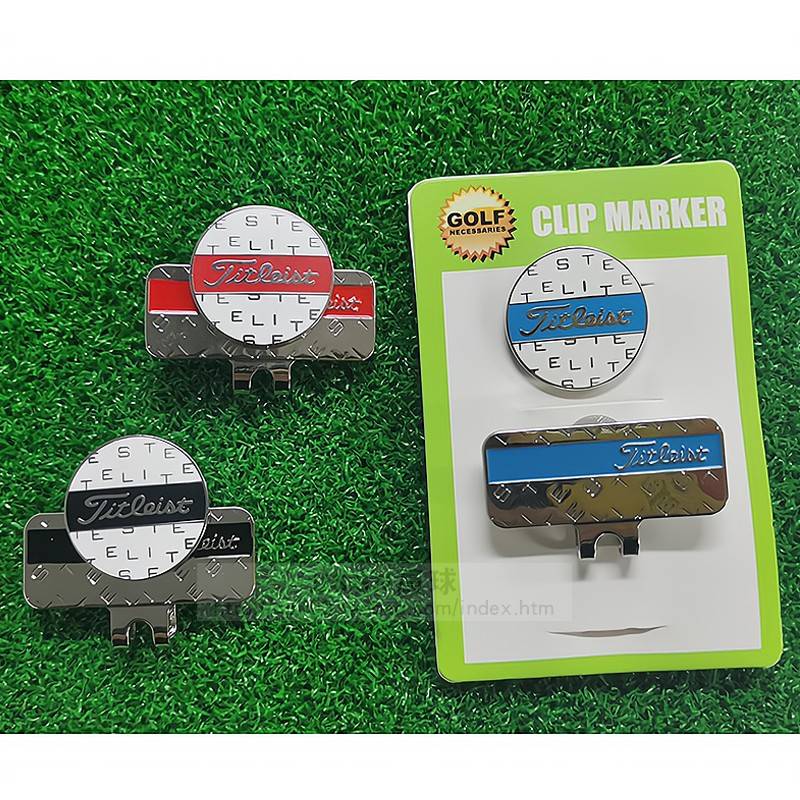 Golf Mark's new MARK magnetic multi -style metal exquisite hat clip currency with clip clipped Guoling ball