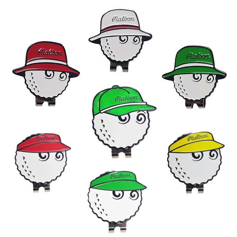 Golf Mark's new MARK magnetic multi -style metal exquisite hat clip currency with clip clipped Guoling ball
