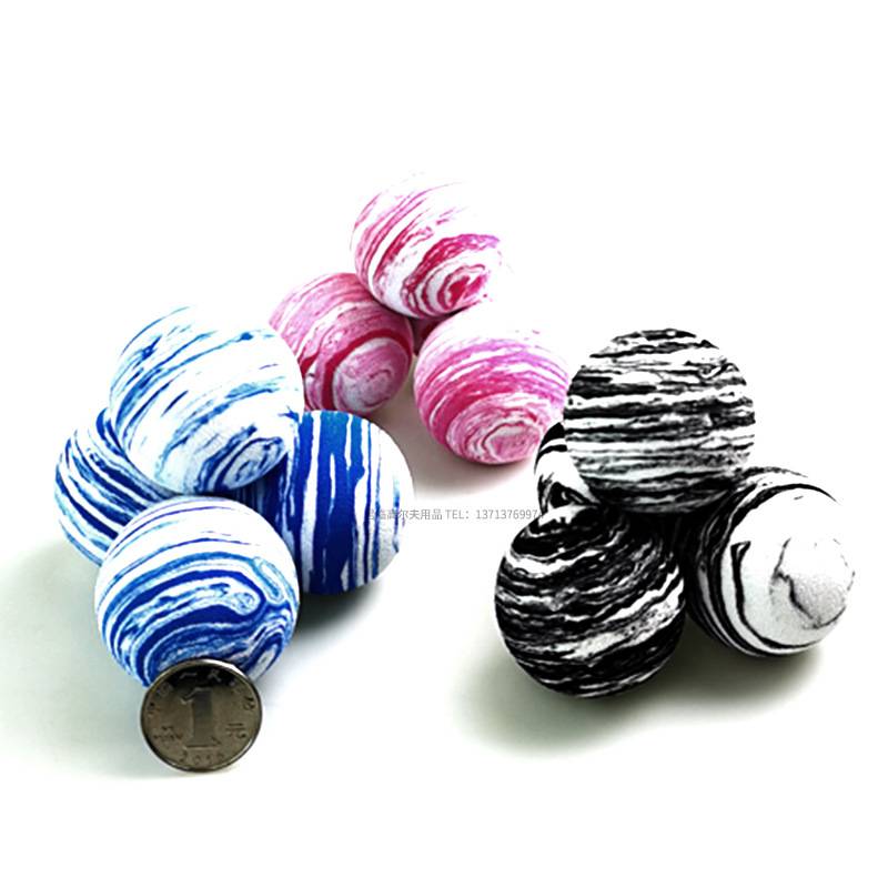 New golf ink ball indoor practice ball EVA soft ball bubble ball colorful ball toy ball pet ball entertainment