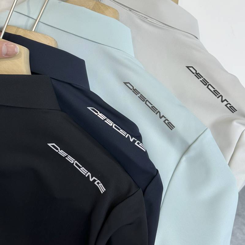 DESCENTTE DISANT MEN SUMMER SPORTS AND LEISURE T-SHIRT COMMERCIAL POLO OUTDOOR DRY SHORT SLEEVES