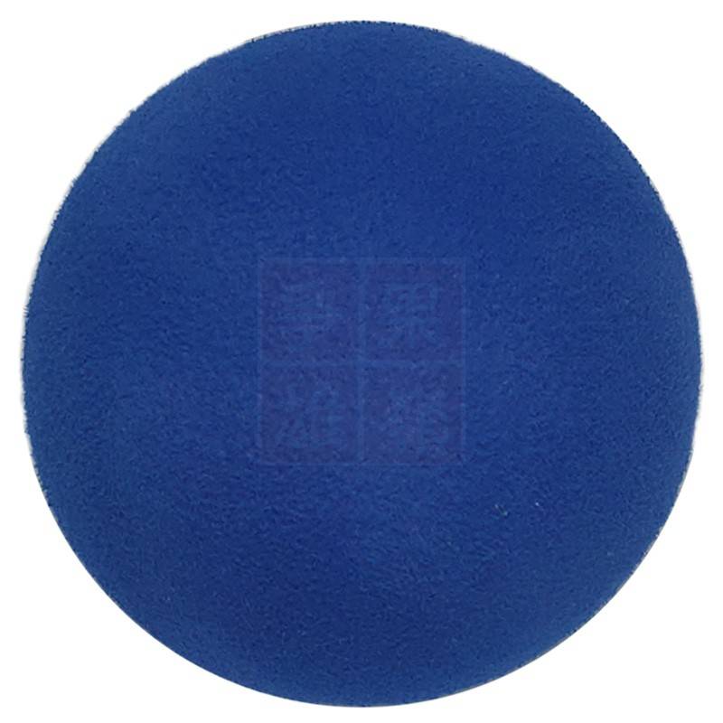One blue