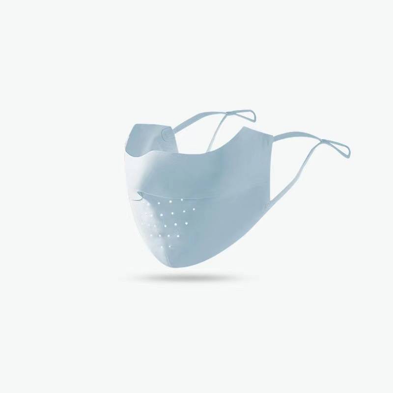 No trace mask blue