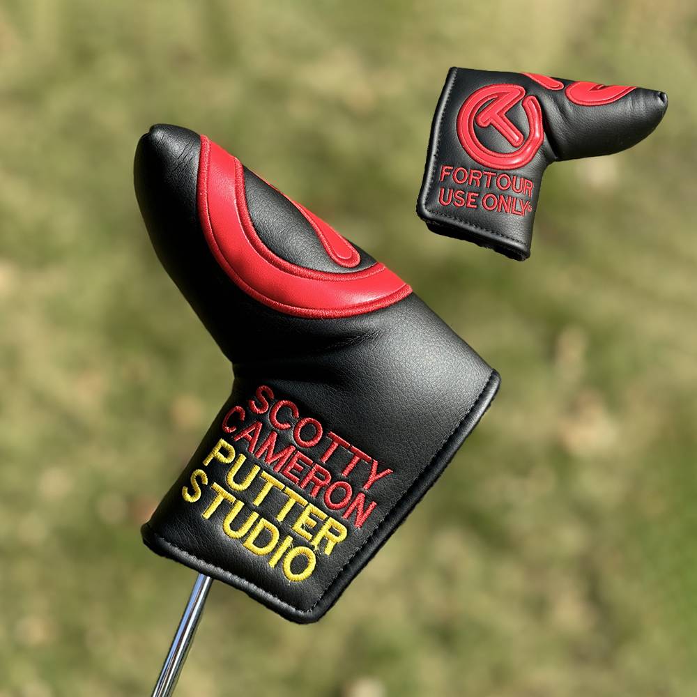 Black -red circle T straight strip push rod sleeve