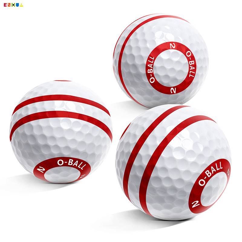 New golf ball ball ball ball ball golf push ball ball net red three -layer ball red line ball Golf Ball