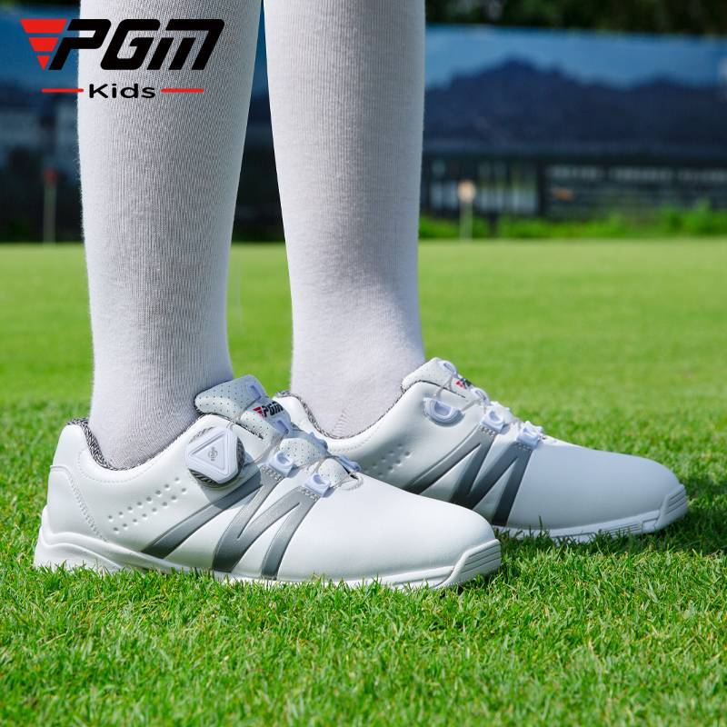 PGM children's golf shoes boys and girls breathable shoes youth summer anti -side skate nail sneakers