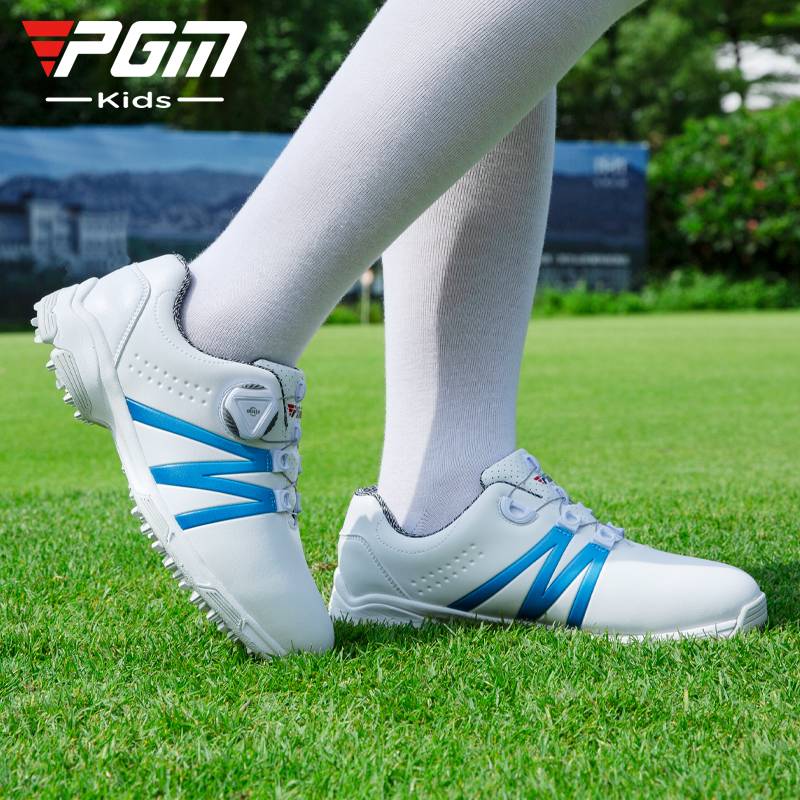 PGM children's golf shoes boys and girls breathable shoes youth summer anti -side skate nail sneakers
