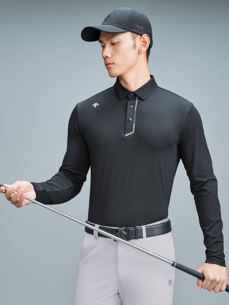 DISCENTEGOLF, DISANT GOLF FIELD SERIES, LONG-SLEEVE POLO, 24 SUMMER NEW
