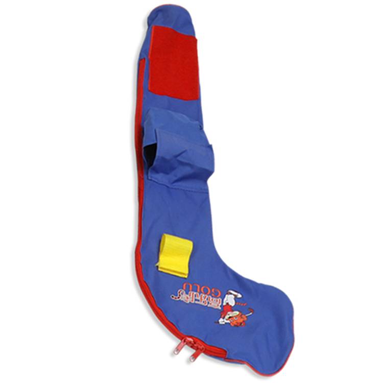 Blue red pen holder bag
