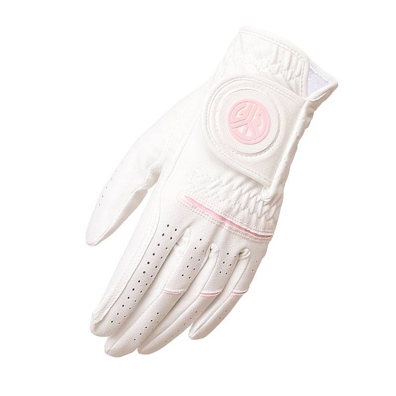 Golf gloves women with both hands imported nano -super fiber cloth golf gloves thin air, breathable and wear -resistant