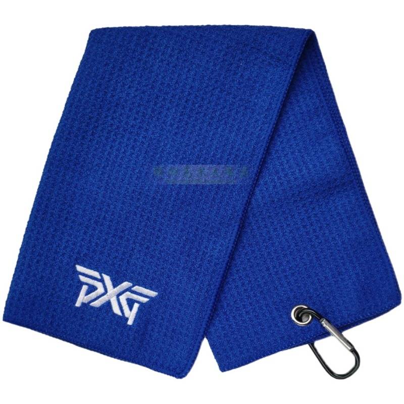 Golf towel cotton rags rubbing the club wipe the ball bag thick and hanging double -sided fans supplies accessories