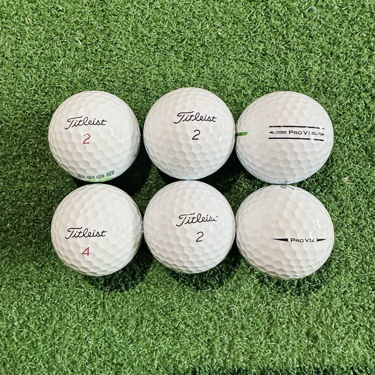 Titleist has less than 50 balls