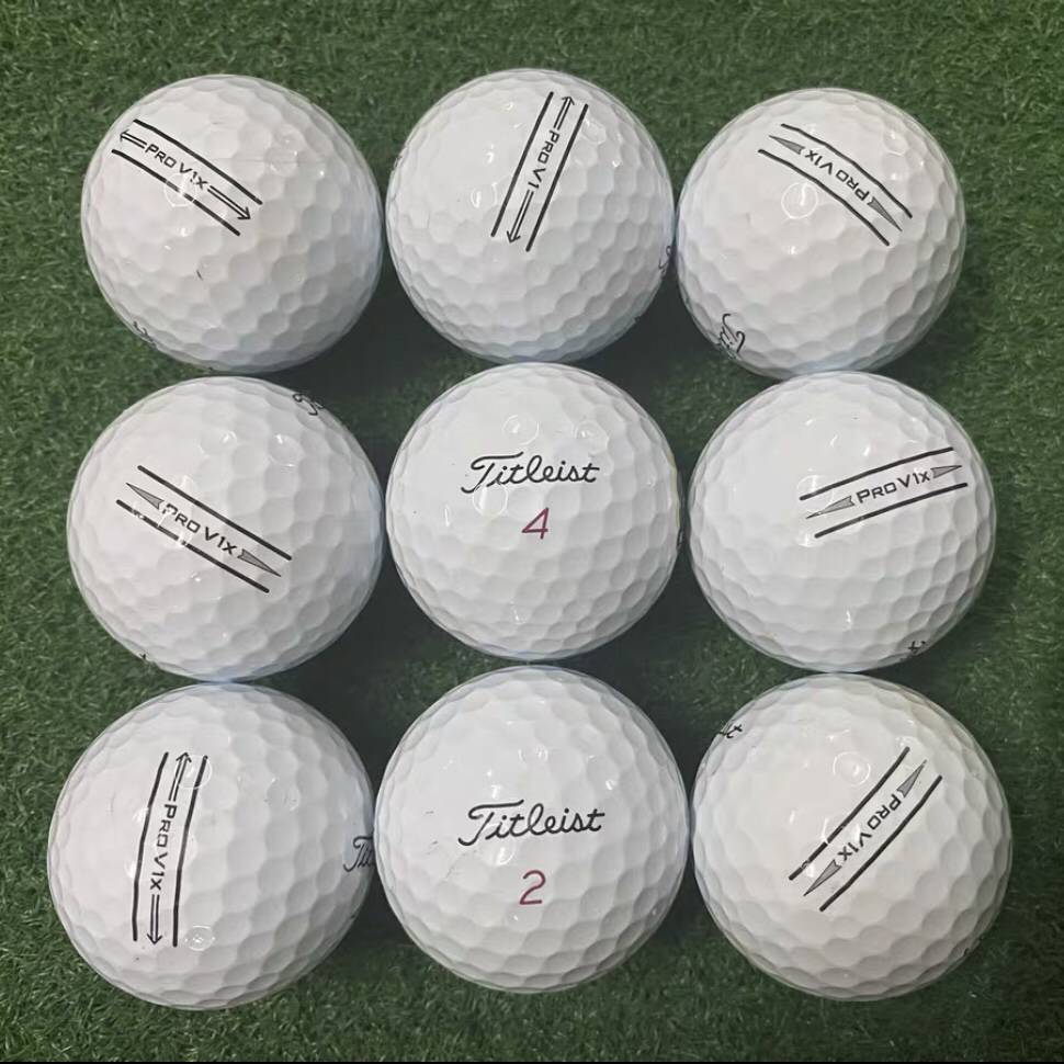 Titleist, three-to-four ball, nine-to-tens of a new 50