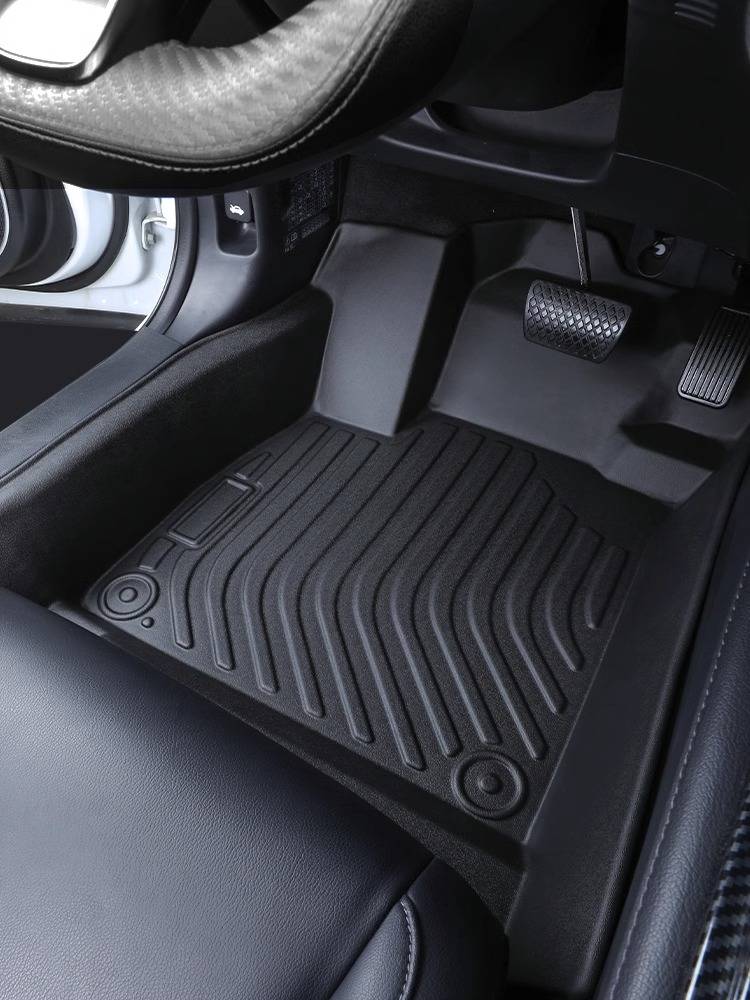 TPE car foot pad full enclosure single -piece special car special car special car 2024 new car inner cushion wire ring main driving foot pad $