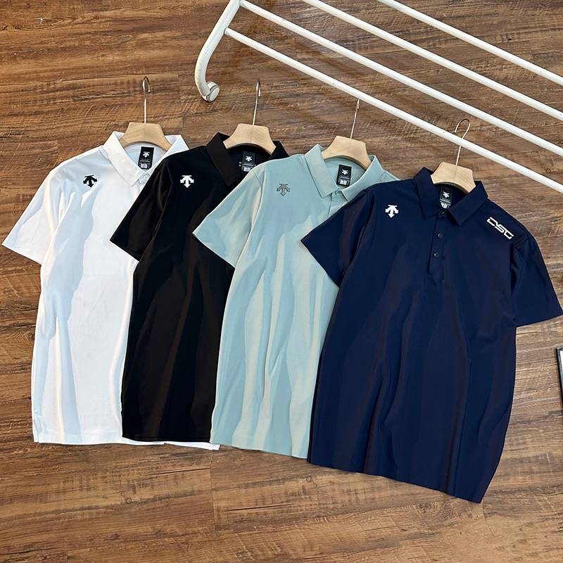 DESCENTEGOLF. DISANT FIELD GOLF, SINGLE-SYSTEM POLO