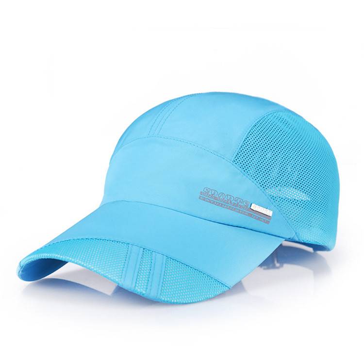 Golf breathable fast -drying white ball hats Male summer casual sports baseball cap Golf hat shading net cap female