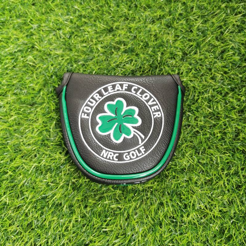 Lucky Four -Leaf Grass Golf Club Wooden Polar Head House No. 1 Iron Poor Pushing Pushing Rod Men's Ball Hat