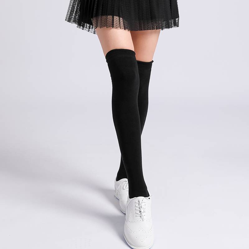 Golf stockings female autumn new over -knee long stockings GOLF sports breathable anti -slip pure cotton anti -odor socks