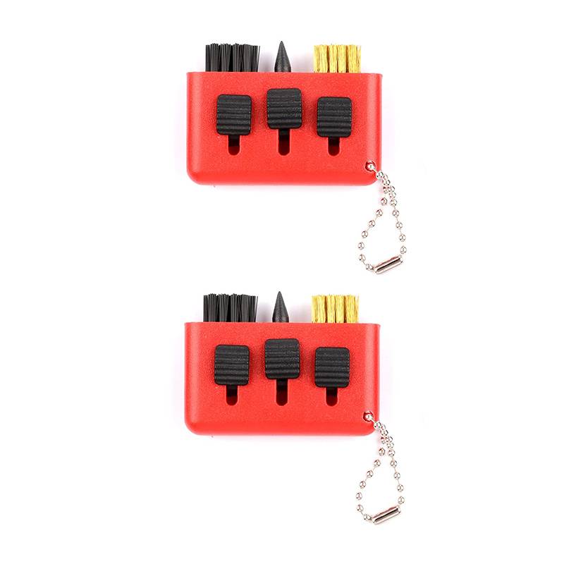 2 red (with beads chain)