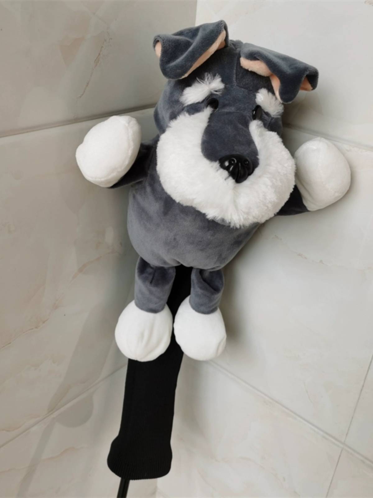Multi -animal golf rod cover No. 1 wooden rod cap, cartoon plush cute pole head to protect universal club cover