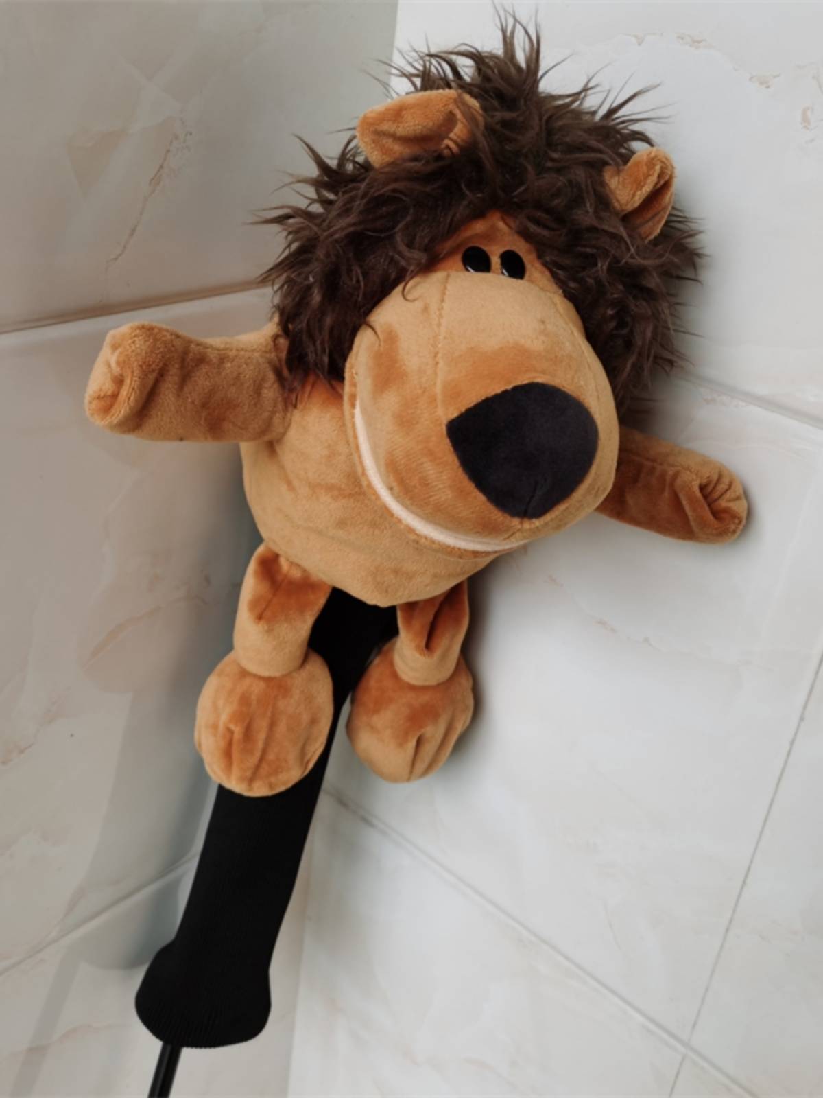 Multi -animal golf rod cover No. 1 wooden rod cap, cartoon plush cute pole head to protect universal club cover