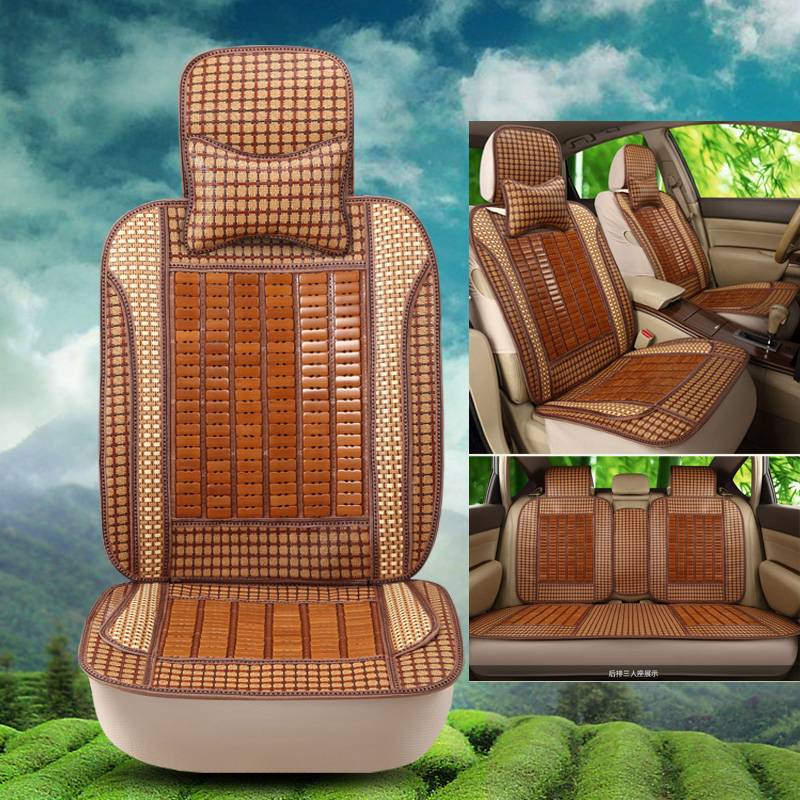 Five -seat pure coffee color (entered version) with 2 head pillows