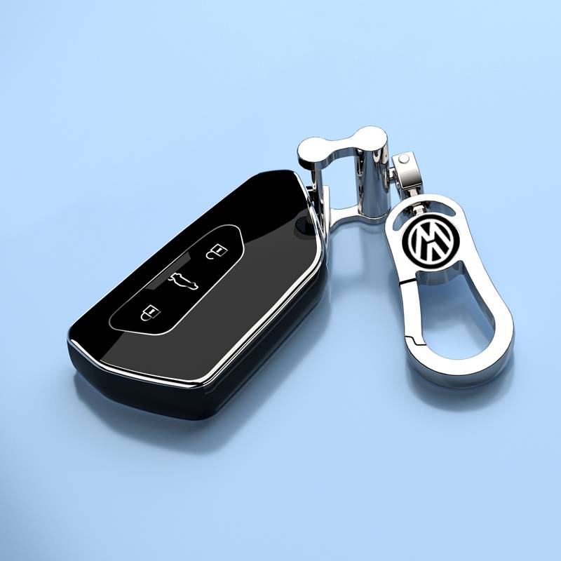 Key cover+metal buckle [Classic Black]
