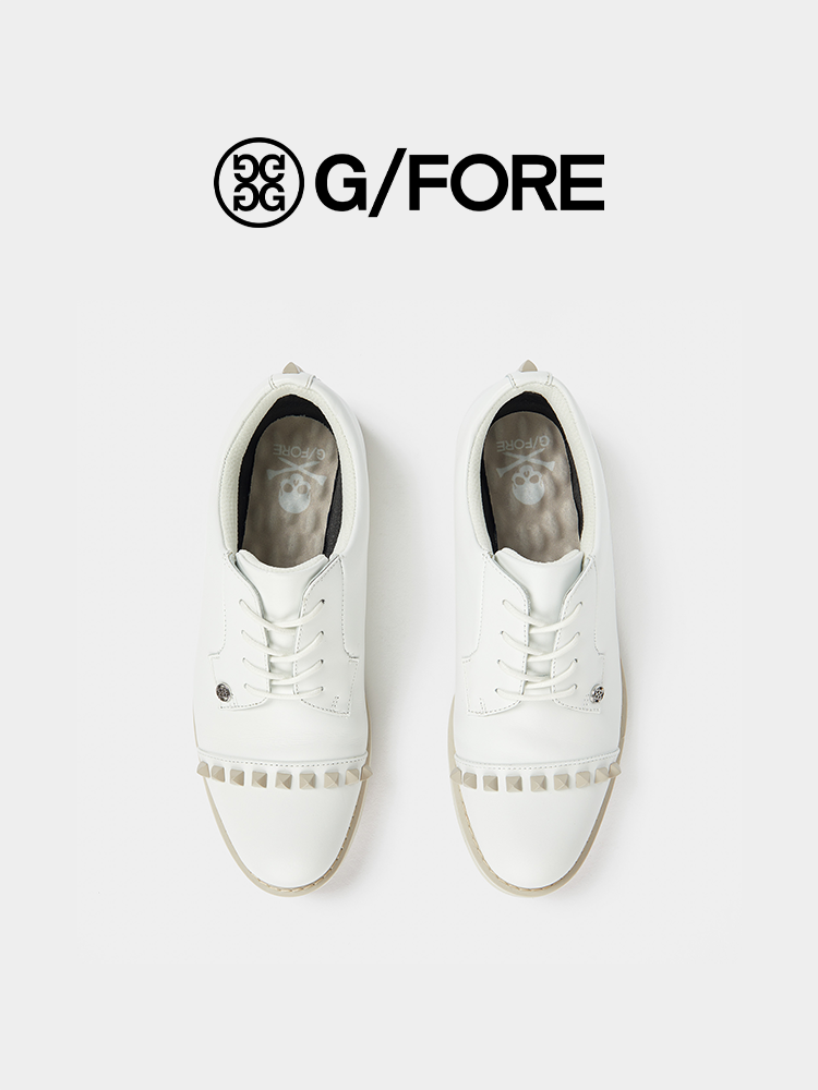 GFORE, Ms. Golf, nailed shoes, white laces, groe