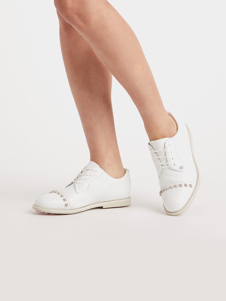 GFORE, Ms. Golf, nailed shoes, white laces, groe