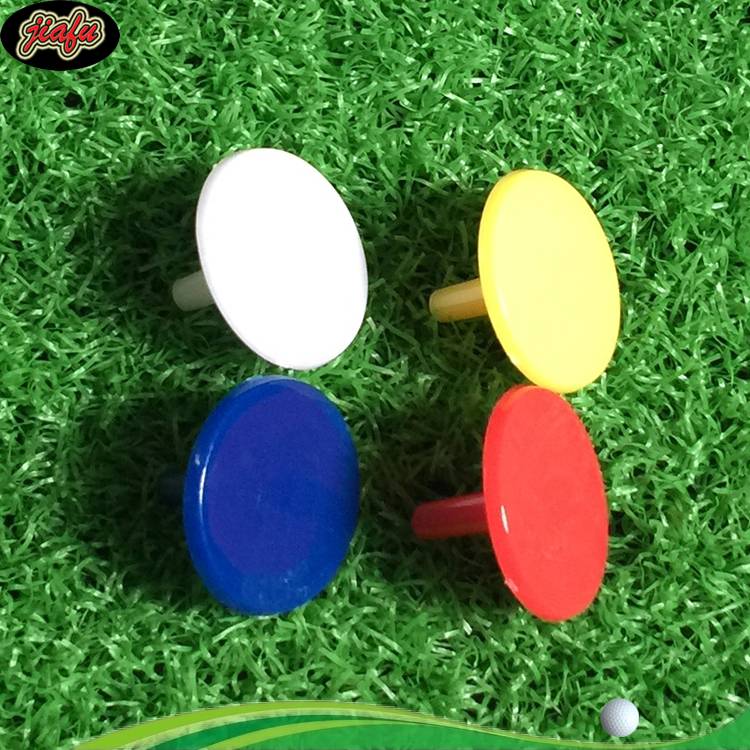 Golf balls box installed plastic Mark Mark marked position Plastic ball nail multi -color logo Tee