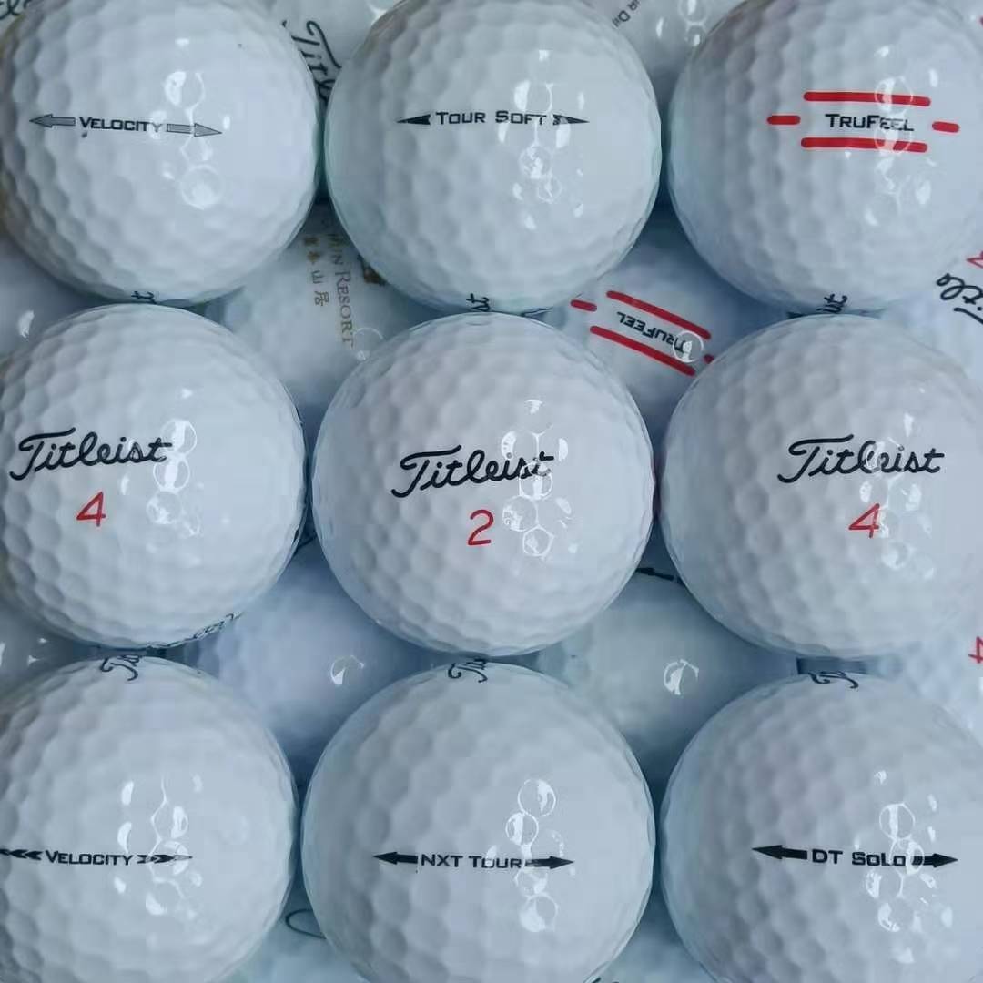 Titleist two-layer ball 5-70 % new 50