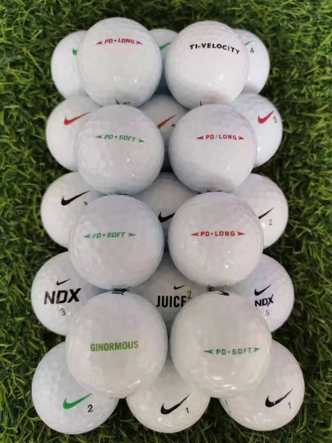 NK two-layer ball 8-10 % new 50 pieces