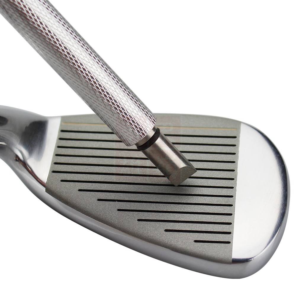 Golf club head cleansing knife does not have rust clearance metal material auxiliary accessories, spherical plane tool