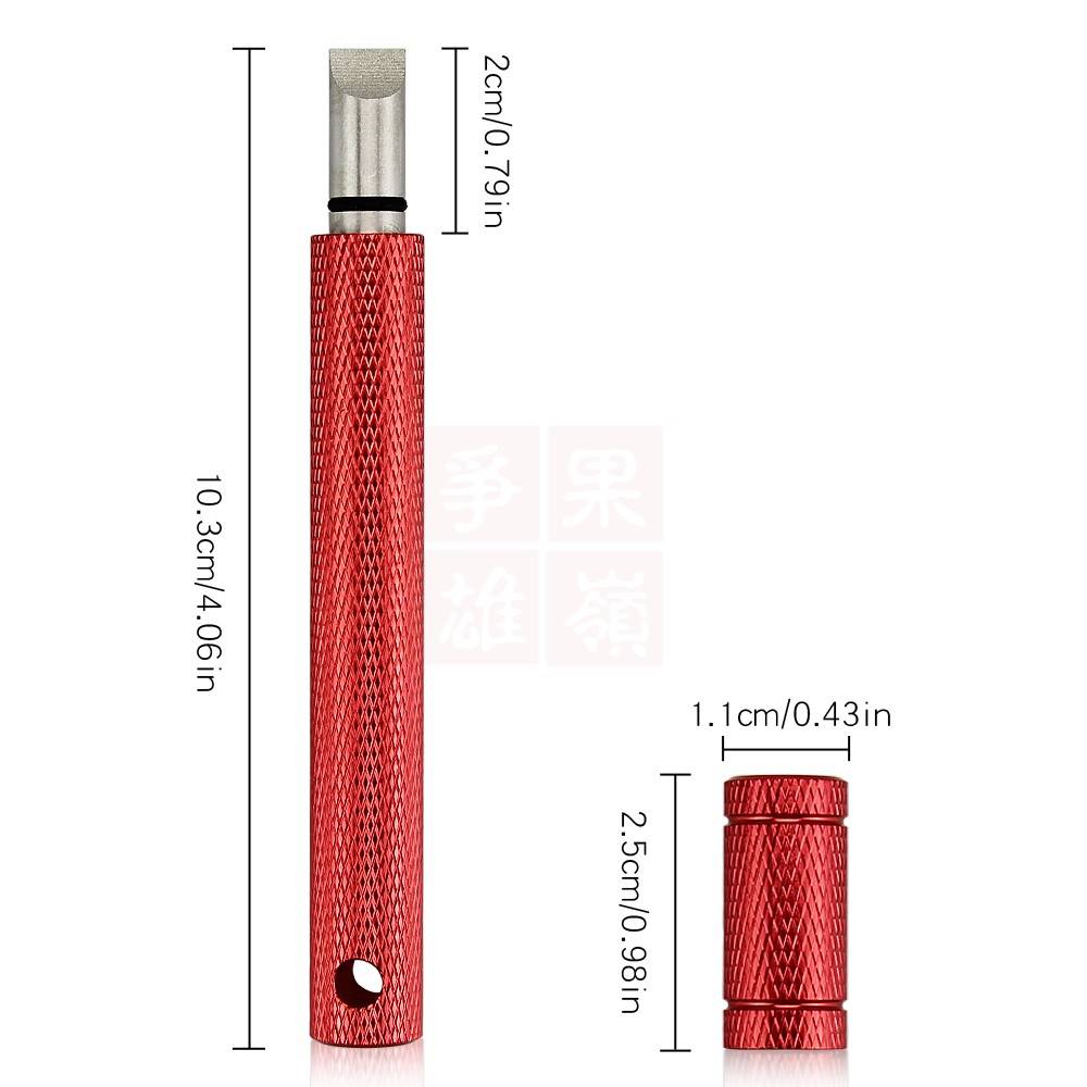 Golf club head cleansing knife does not have rust clearance metal material auxiliary accessories, spherical plane tool