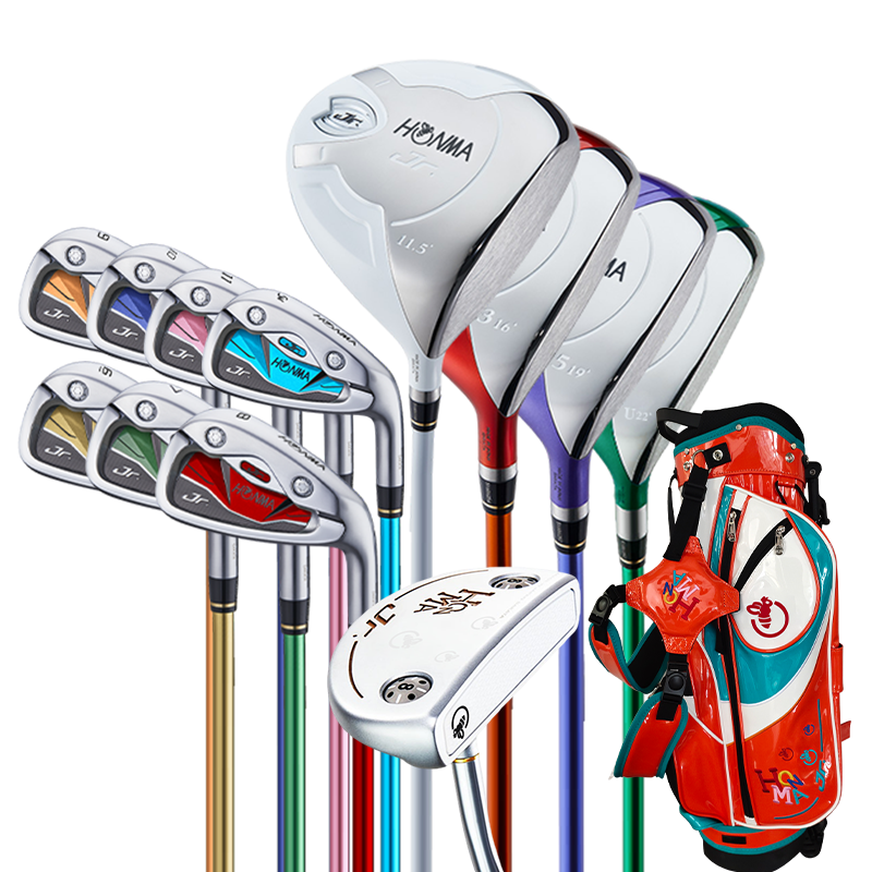 IT'S A REAL JAPANESE, CHILD GOLF CLUBS, BOYS AND GIRLS, TYY RED HORSE TEENAGERS