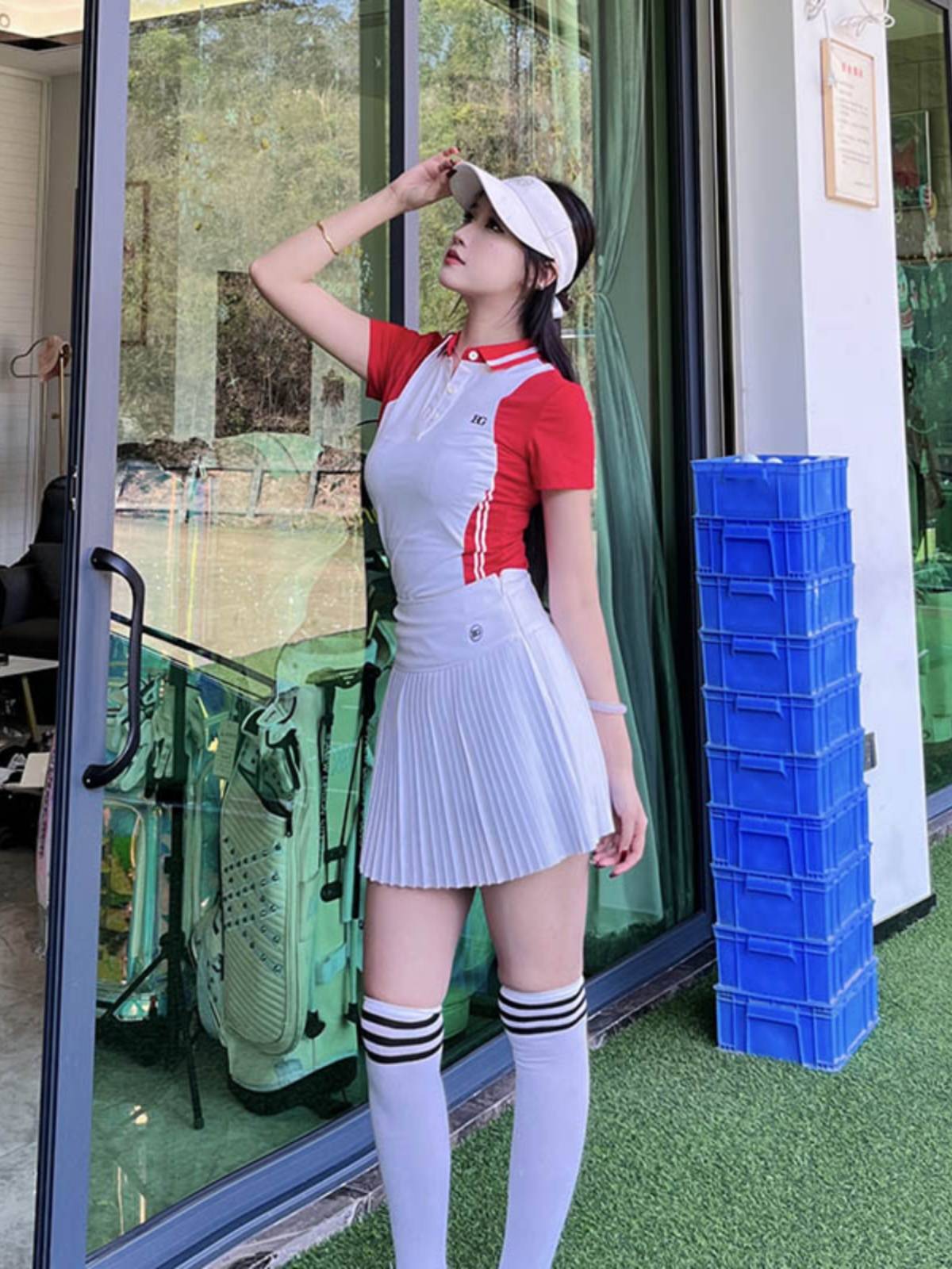 BG GOLF WOMEN'S SHIRTS, SHORT SLEEVES, T-SHIRTS, HOT END OF SUMMER AIR-SMUGGLING