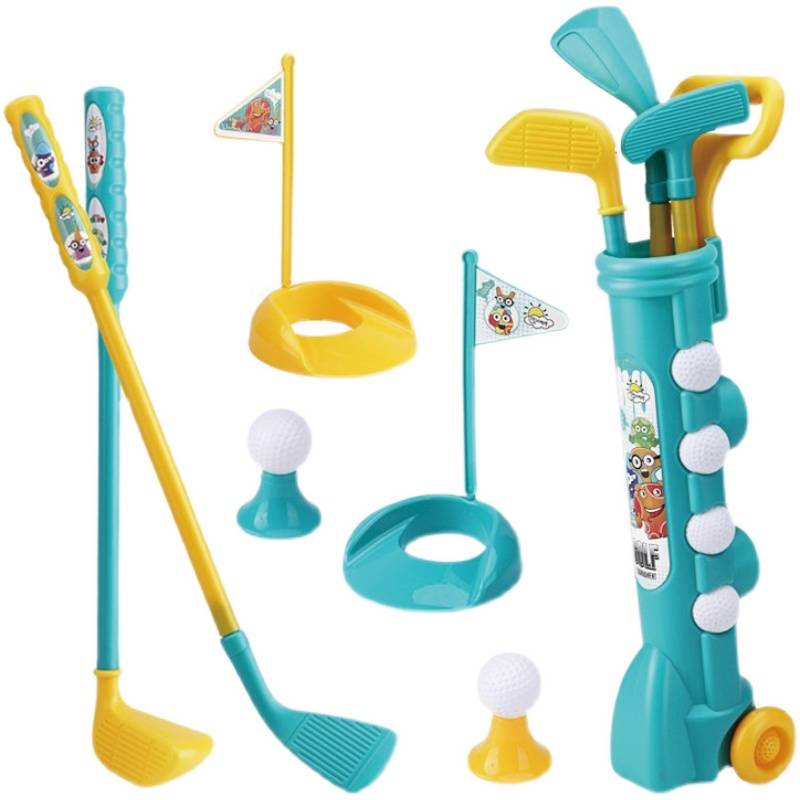Children golf club set Toys Kindergarten Pokémon indoor outdoor bureaus parent -child sports puzzle