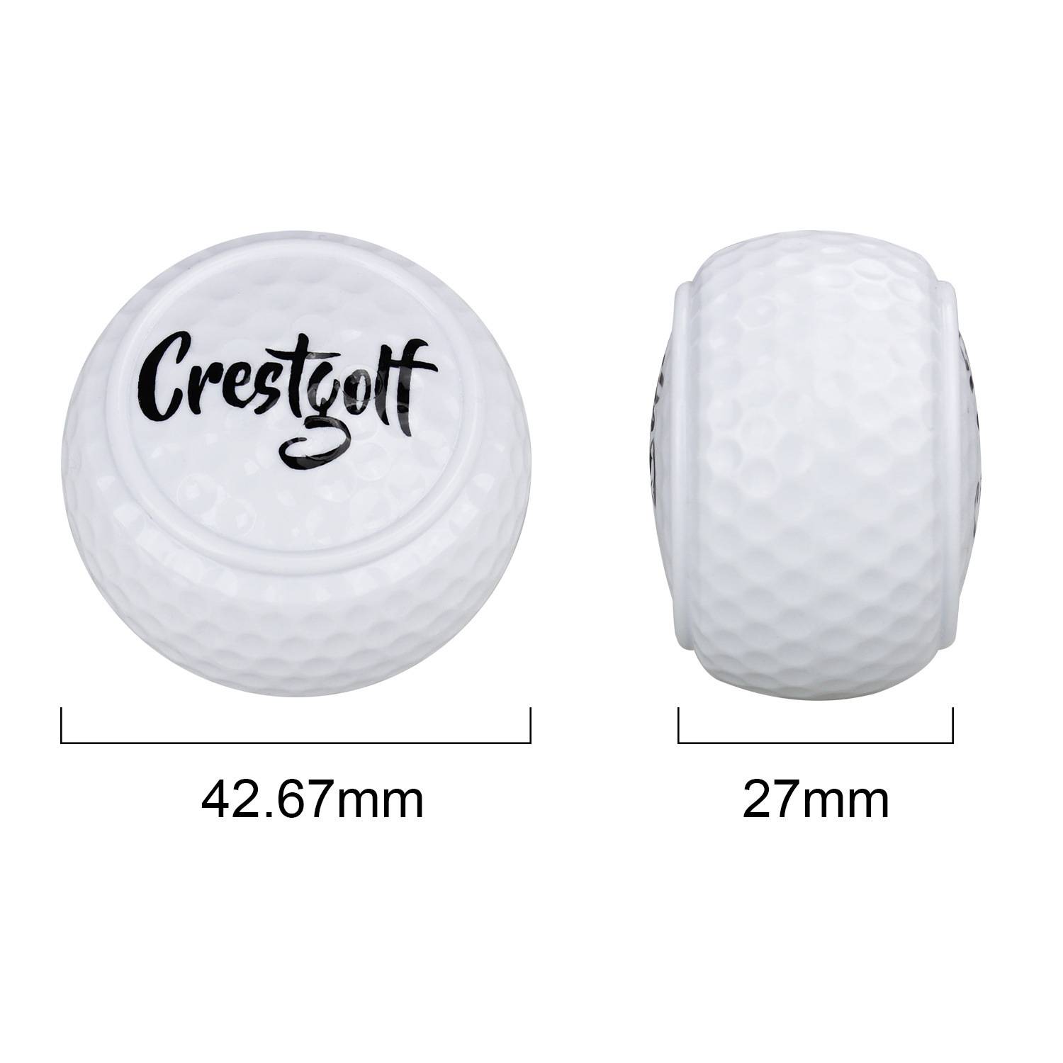 Flat -shaped golf ball push rod practice ball golf push rod training device correction push bolt training supplies