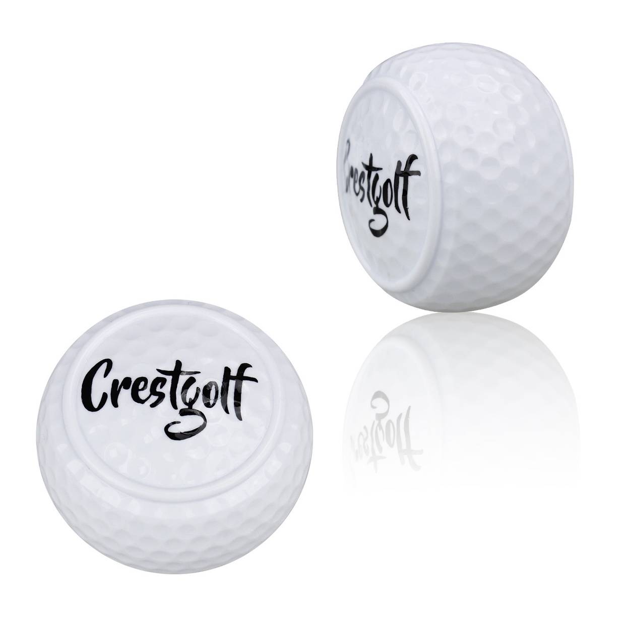 Flat -shaped golf ball push rod practice ball golf push rod training device correction push bolt training supplies