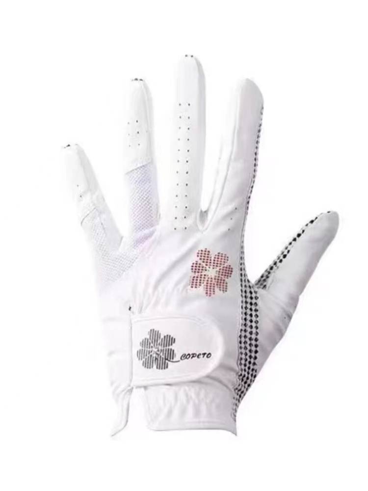 Golf women's glove GOLF sports two -handed anti -slip, wear -resistant and breathable protection export Korean gloves